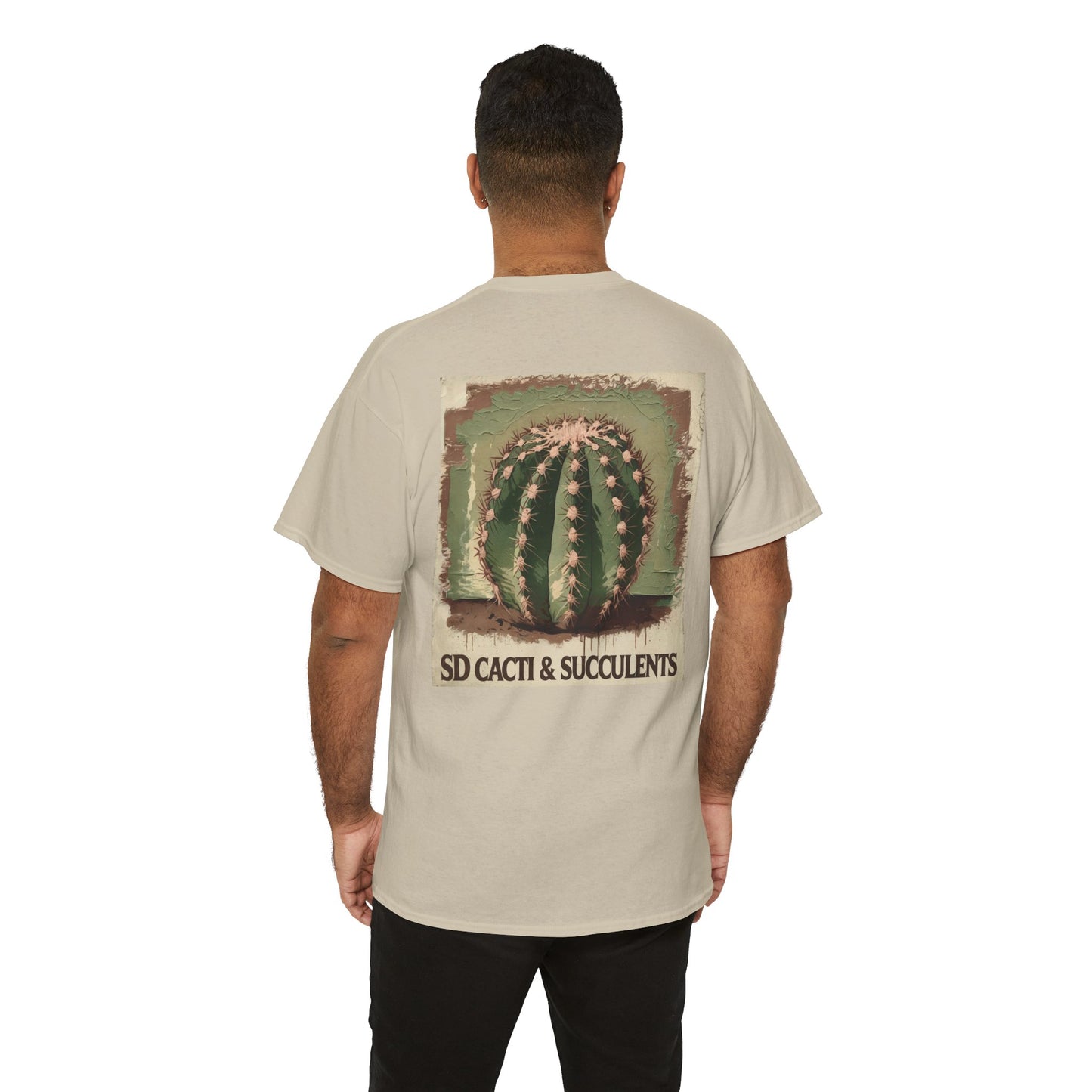 Cactus Back Heavy Cotton Tee