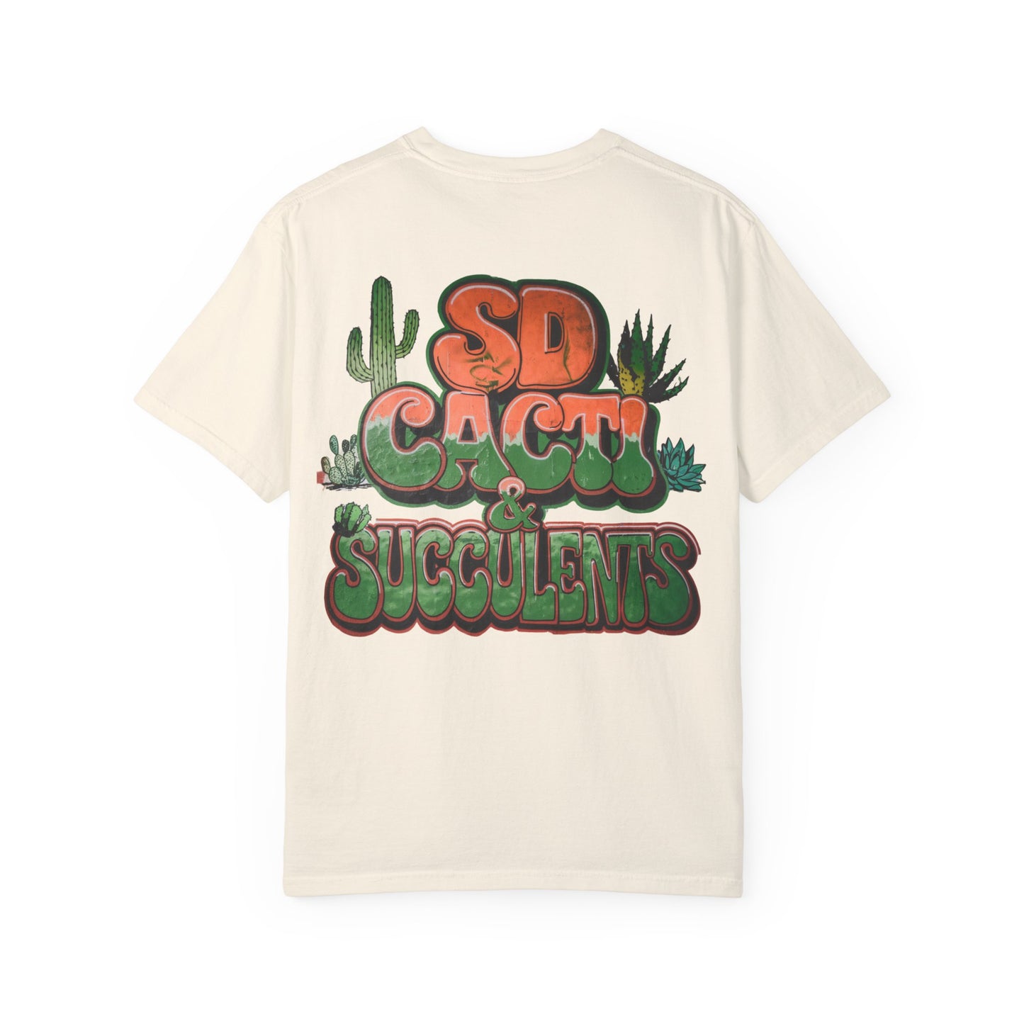 SD Cacti & Succulents Graffiti Logo