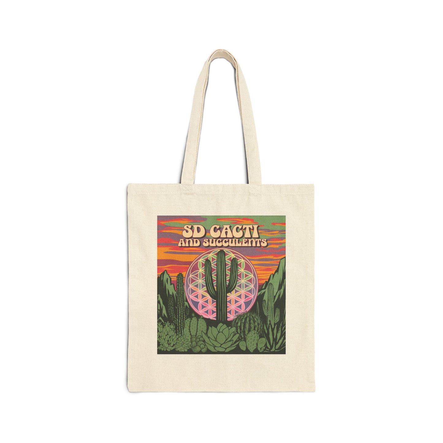 Cotton Canvas Tote Bag