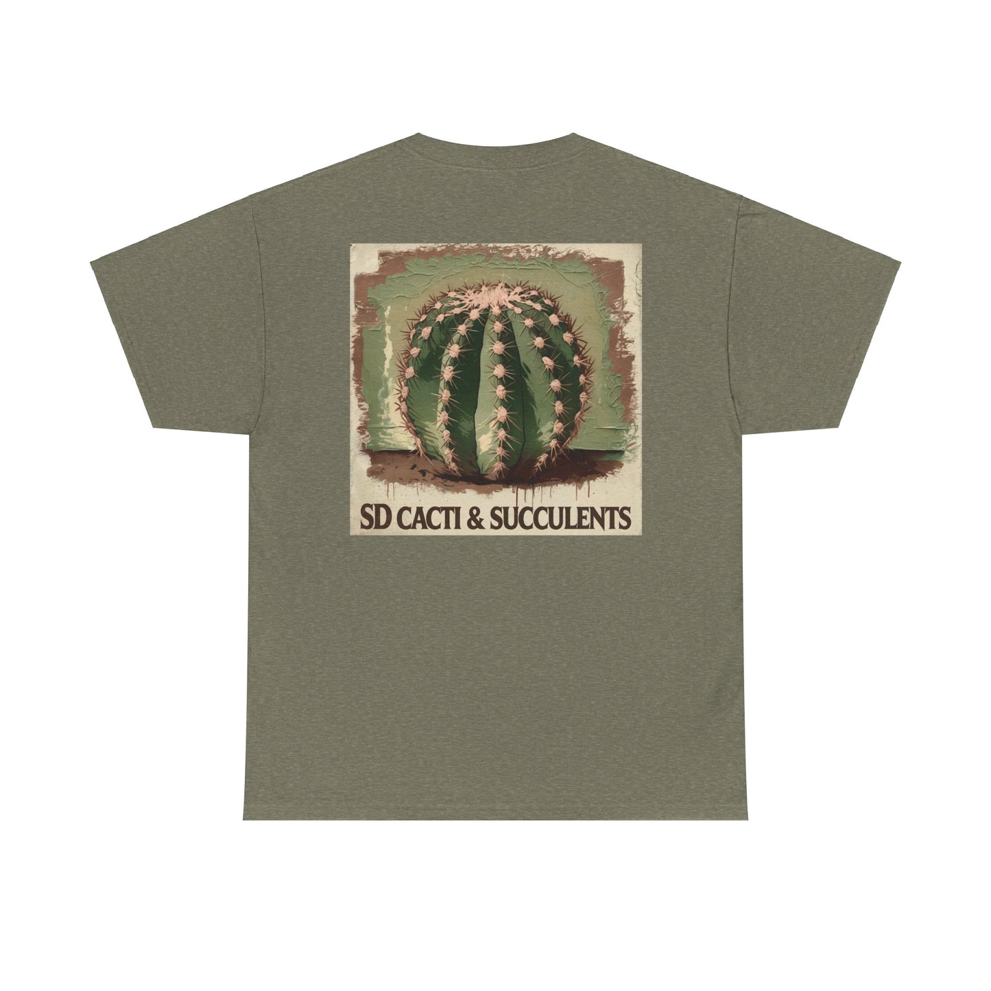 Cactus Back Heavy Cotton Tee