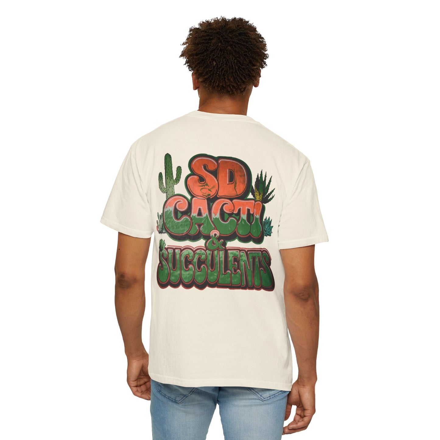 SD Cacti & Succulents Graffiti Logo